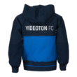 adidas gálamelegítő felső, kapucnis, kék, gyermek  "Videoton" címerrel