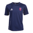 Adidas pamut póló, kék, felnőtt, "Videoton" címerrel