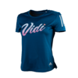 adidas kereknyakú póló, kék, női “VIDI”