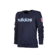 adidas kereknyakú pulóver, kék, női “Fehérvár FC” címerrel