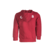 adidas kapucnis, cipzáras pulóver, piros, gyermek “MOL Fehérvár FC” címerrel