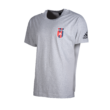 adidas kereknyakú póló, szürke, felnőtt “MOL Fehérvár FC” címerrel