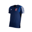 adidas kereknyakú póló, kék, felnőtt “MOL Fehérvár FC” címerrel