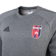 adidas kereknyakú pulóver, szürke, felnőtt "mol vidi fc" címerrel