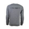 adidas kereknyakú pulóver, szürke, felnőtt "mol vidi fc" címerrel
