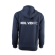ADIDAS KAPUCNIS, CIPZÁRAS PULÓVER, kék, felnőtt "MOL VIDI FC" CÍMERREL