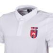 adidas galléros póló, fehér, felnőtt "mol vidi fc" címerrel