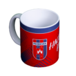 Bögre, piros “MOL Fehérvár FC” címerrel