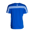 adidas kereknyakú póló, kék, felnőtt "Hajrá, Vidi!" felirattal