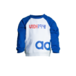 adidas melegítőszett, kék, gyermek "VIDI" felirattal