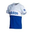 adidas short és póló szett, kék, gyermek "VIDI" felirattal