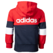 adidas kapucnis pulóver, kék-piros, gyermek "MOL Fehérvár FC" címerrel