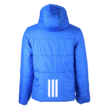 adidas kapucnis kabát, kék, felnőtt "Fehérvár FC" címerrel