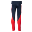 adidas leggings, piros-kék, lány "MOL Fehérvár FC" címerrel