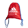 adidas tornazsák, piros "Veled az úton!" felirattal