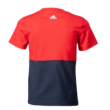 adidas póló, piros-kék, gyermek "MOL Fehérvár FC" címerrel