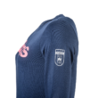 adidas kereknyakú pulóver, sötétkék, női "Fehérvár FC" címerrel