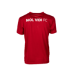 adidas edzőpóló 2018/2019, piros, rövid ujjú, gyermek