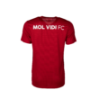 adidas edzőpóló 2018/2019, piros, rövid ujjú, felnőtt