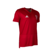 adidas edzőpóló 2018/2019, piros, rövid ujjú, felnőtt