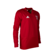 adidas edzőpóló 2018/2019, piros, hosszú ujjú, felnőtt