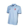 galléros póló, világoskék, férfi, europa league