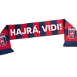 Szurkolói gyermek sál, kétoldalas, kötött, piros-kék "Fehérvár FC" felirattal