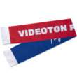 Szurkolói sál, kétoldalas, selyem , Videoton FC" címerrel