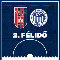 Kezdőrúgás - NBII 2025/2026 - 21. forduló - Videoton FC Fehérvár - Karcagi SE - 2. félidő