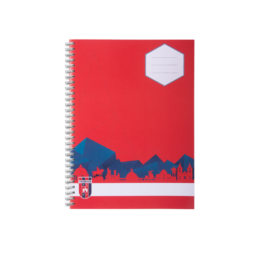 A/4 spirálfüzet, négyzetrácsos