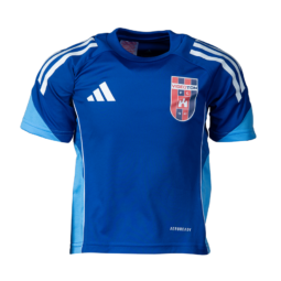 adidas bemelegítő póló 2025/2026, kék, gyermek