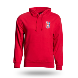 Kapucnis pulóver, piros, felnőtt "Videoton FC" címerrel