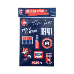 Matrica szett "Fehérvár FC" címerrel