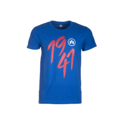 Kereknyakú póló, kék, felnőtt “1941” felirattal Kereknyakú póló, kék, felnőtt “1941” felirattal