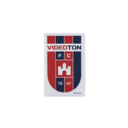 Matrica kicsi, "Videoton FC" címerrel