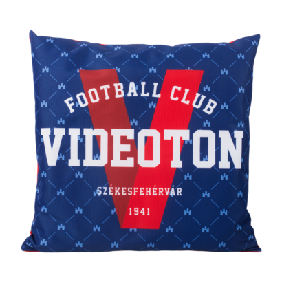 Díszpárna, kék, “Videoton Football Club”