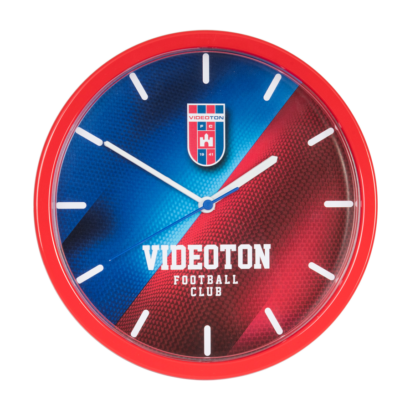 Falióra, mezes, piros kerettel "Videoton FC"