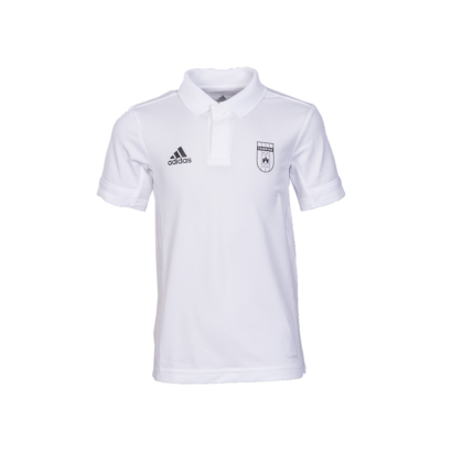 adidas gálapóló 2019/2020, galléros, fehér, gyermek