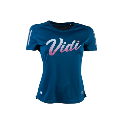 adidas kereknyakú póló, kék, női “VIDI”