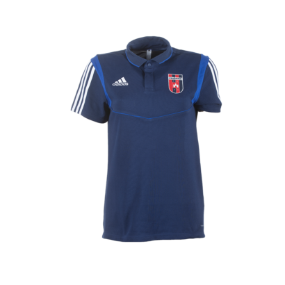 adidas galléros póló, kék, felnőtt “MOL Fehérvár FC” címerrel