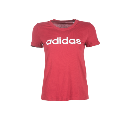 adidas kereknyakú póló, piros, női “MOL Fehérvár FC” címerrel