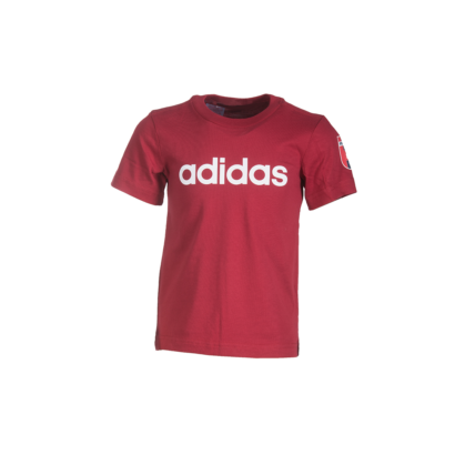 adidas kereknyakú póló, piros, gyermek “MOL Fehérvár FC” címerrel