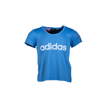 adidas kereknyakú póló, kék, lány “MOL Fehérvár FC” címerrel