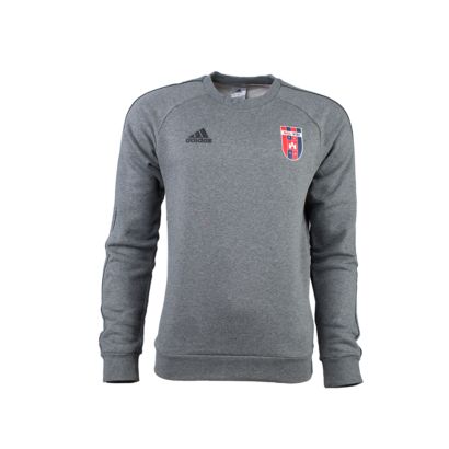 adidas kereknyakú pulóver, szürke, felnőtt "mol vidi fc" címerrel