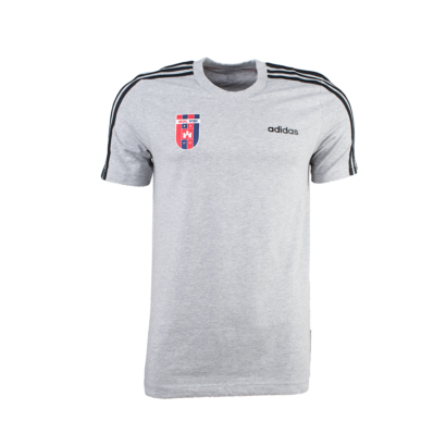 adidas kereknyakú póló, szürke, felnőtt, "mol vidi fc" címerrel