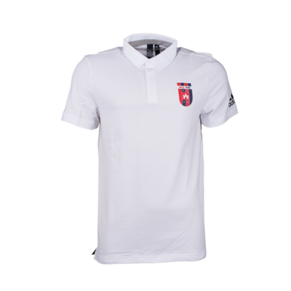 adidas galléros póló, fehér, felnőtt "mol vidi fc" címerrel