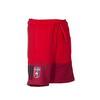 adidas short, piros, gyermek “MOL Fehérvár FC” címerrel
