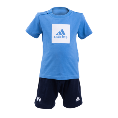 adidas short és póló szett, kék, baby "1941" felirattal