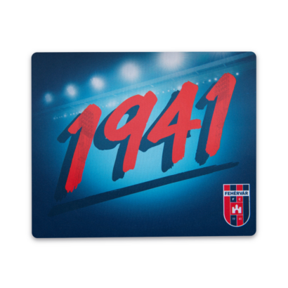 Egérpad, kék "MOL Fehérvár FC" címerrel