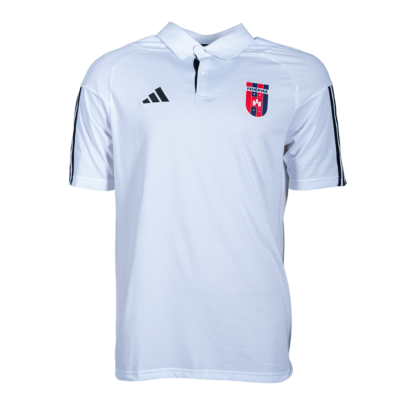 adidas gálapóló 2023/2024, galléros, fehér, felnőtt